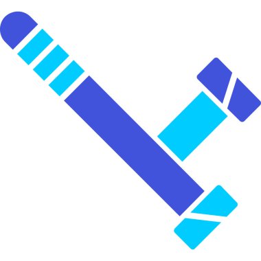 beysbol sopası simgesi basit tasarım