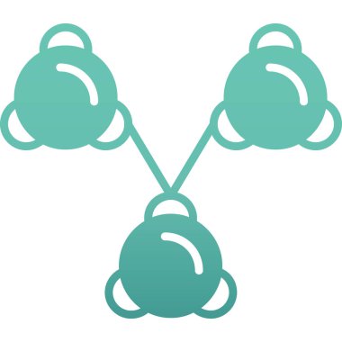 Noel balosu ikonu. vektör illüstrasyonu