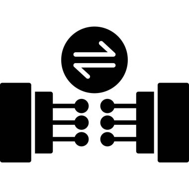 Halter simgesi, basit vektör işareti