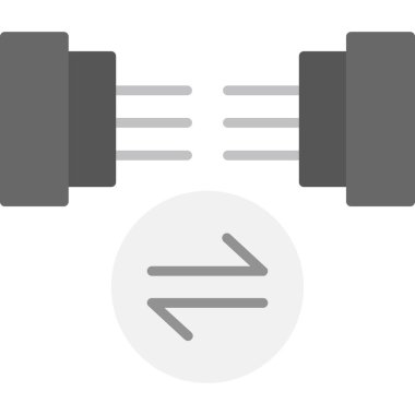 spor salonu çan simgesi, vektör illüstrasyonu