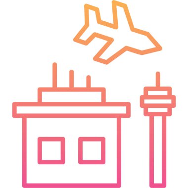 Hava hava ikonu taslak biçiminde