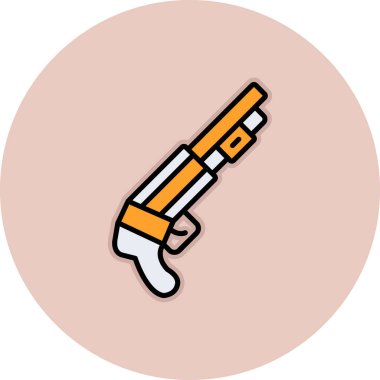 Tek izole sigara ikonunun vektör illüstrasyonu