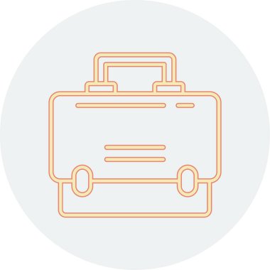 Bagaj simge vektör çizim