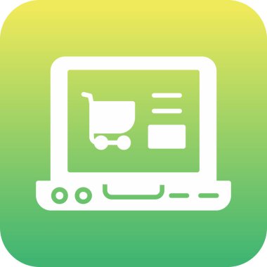 Benzersiz mobil depolama vektör simgesi