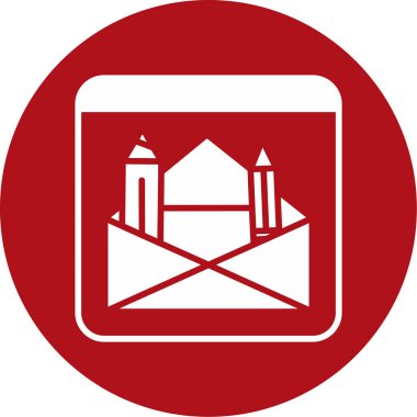 posta simgesi, illüstrasyon, vektör