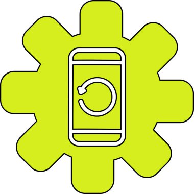 telefon simgesi, vektör illüstrasyonu