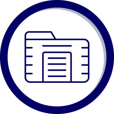 dosya biçimi simgesi, vektör illüstrasyonu