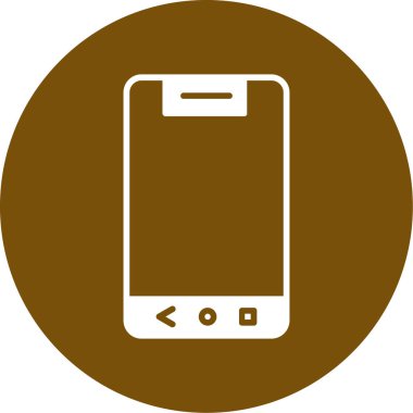 cep telefonu ikonu vektör illüstrasyonu