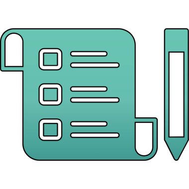 dizüstü bilgisayar ve kalem izole edilmiş ikon vektör illüstrasyon tasarımı