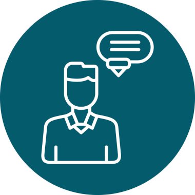 İş ve finans simgesinin vektör illüstrasyonu