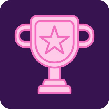 Rozet. Web simgesi basit illüstrasyon