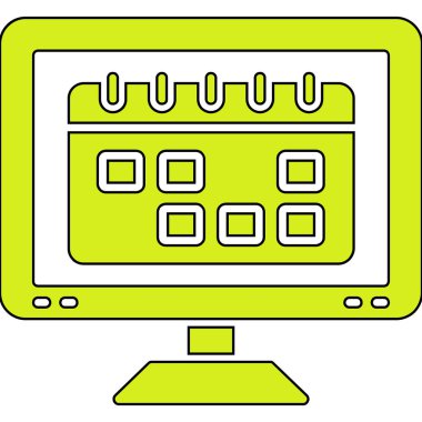 laptop simgesi modern vektör illüstrasyonu