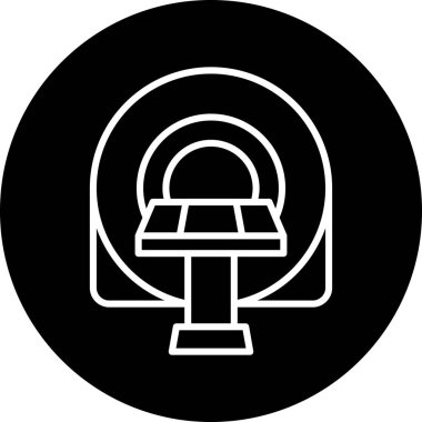 eşsiz tabak kapsülü vektör çizgisi simgesi