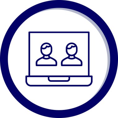 Modern eğitim ikonunun vektör illüstrasyonu