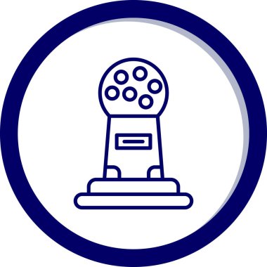 Modern simgenin vektör illüstrasyonu