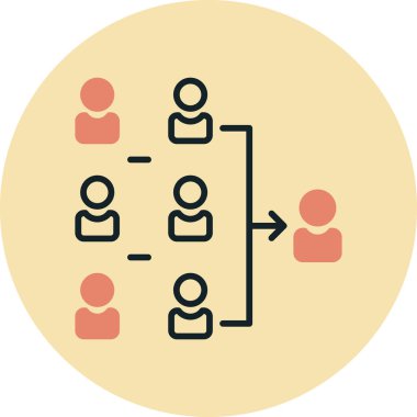 seo modern simgesinin vektör illüstrasyonu