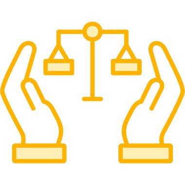 Altın bir kum saati tutan eller