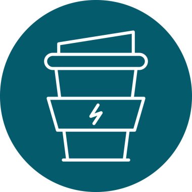 vektör enerjisi ve ekoloji simgesi