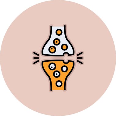 Bir bebek simgesinin vektör illüstrasyonu