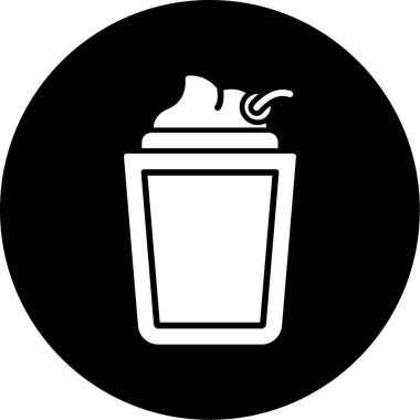 Gıda simgesinin vektör illüstrasyonu