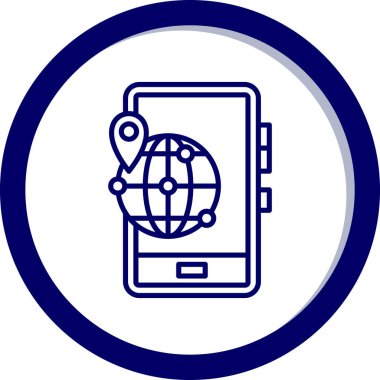 seo modern simgesinin vektör illüstrasyonu