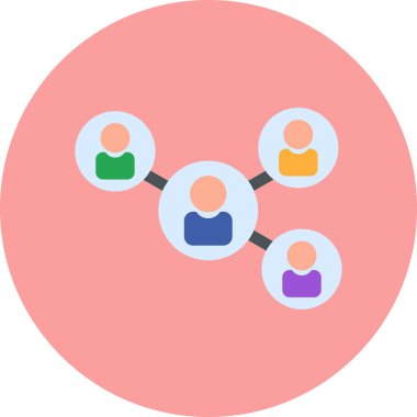 İnsan simgesi, vektör illüstrasyonu