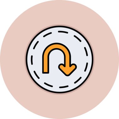 ok vektörü simgesi modern basit illüstrasyon