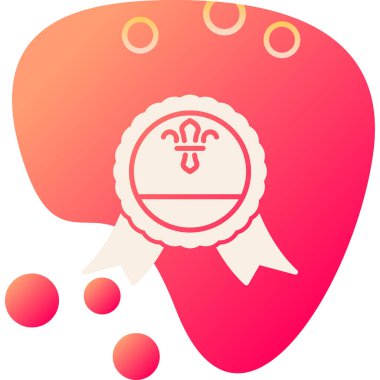 Bir kalp simgesinin vektör illüstrasyonu