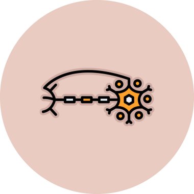 zincir simgesi, düz dizayn