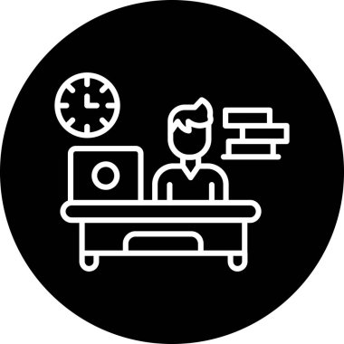 Hastane Simgesi Vektör İllüstrasyonu