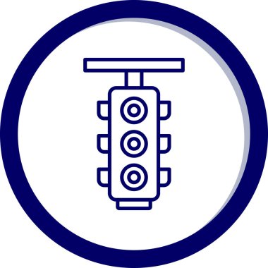 Modern b 'nin vektör illüstrasyonu eksik simgesi