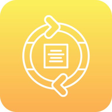 seo modern simgesinin vektör illüstrasyonu