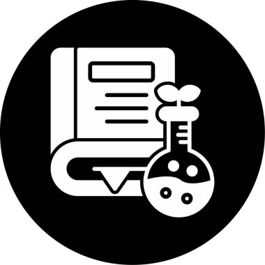 Sağlam bir arkaplanda bilimsel vektör çizimi