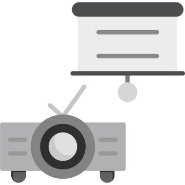 Modern binanın vektör illüstrasyon simgesi