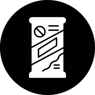 Bir kitap simgesinin vektör illüstrasyonu