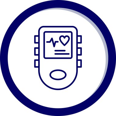 Modern simgenin vektör illüstrasyonu