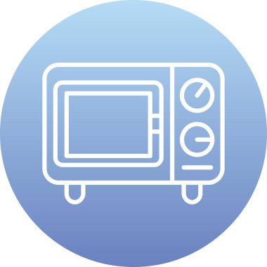 Eşsiz Televizyon Vektörü Glyph Simgesi