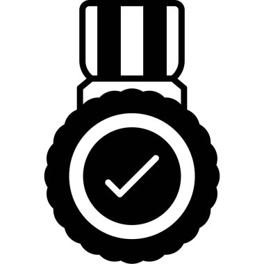 Kol saati simgesi. Basit tasarım