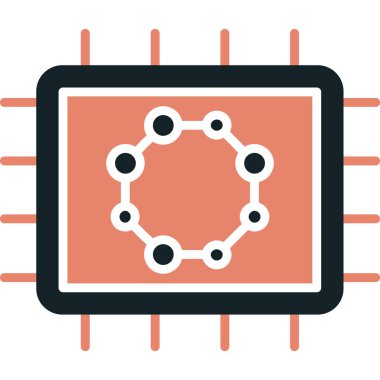 Ağ renkli vektör simgesi