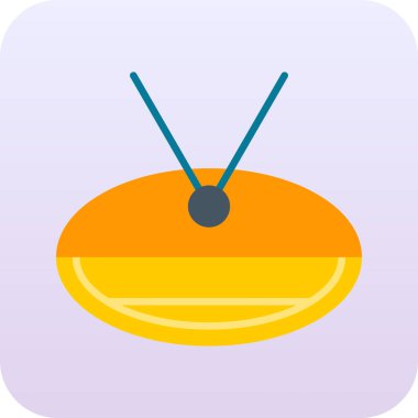 Vektör yiyecek ve sağlık simgesi