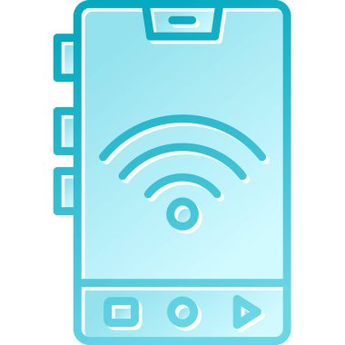 Wi-Fi işaretli akıllı telefon