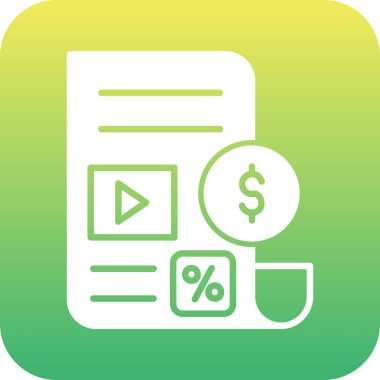 Haritalı bir dolar.