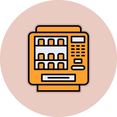 Modern bir simgenin vektör illüstrasyonu