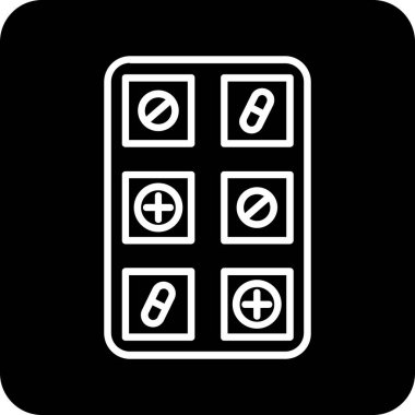 tıbbi simge, vektör illüstrasyonu