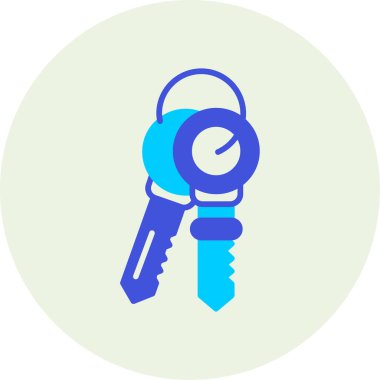 Anahtar. Web simgesi basit illüstrasyon