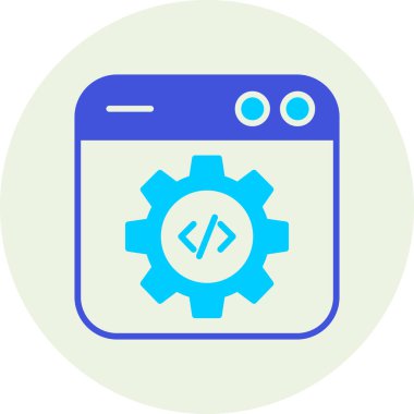 Web tasarım vektörü simgesi