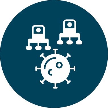 Modern oto tamir simgesinin vektör illüstrasyonu