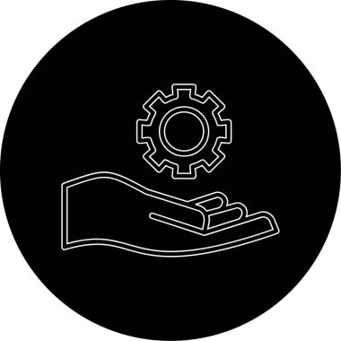 İş için el çizimi simgesi