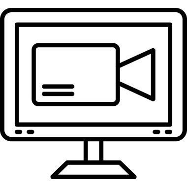 dizüstü bilgisayar simgesi vektörü. Web simgesi simgesi.