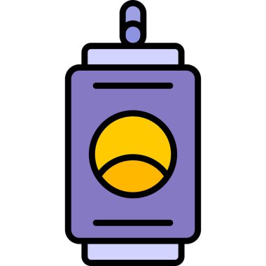 İç bakalım. Web simgesi basit illüstrasyon